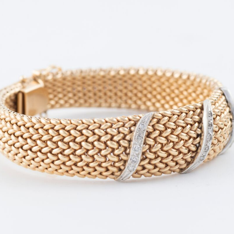 14KT Solid Gold 5-strand Lightweight Bracelet – Sporting Classics Store